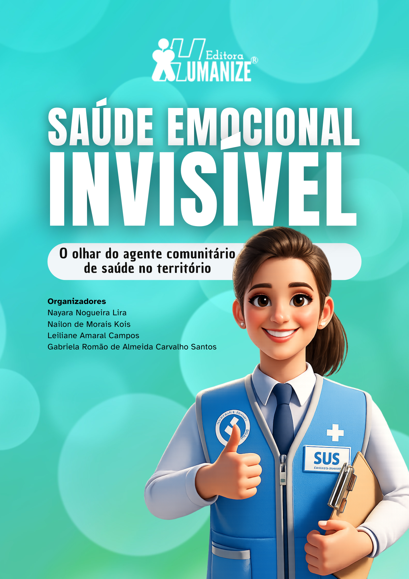 Capa CARTILHA EDUCACIONAL: SAÚDE EMOCIONAL INVISÍVEL