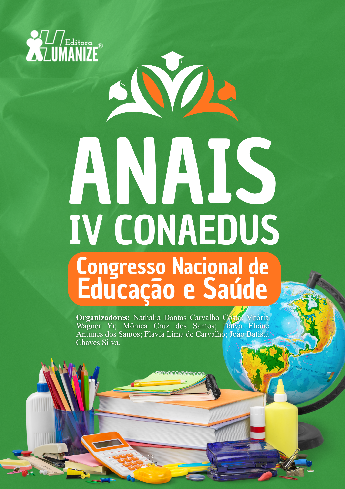 Capa dos Anais do IV CONAEDUS 2025