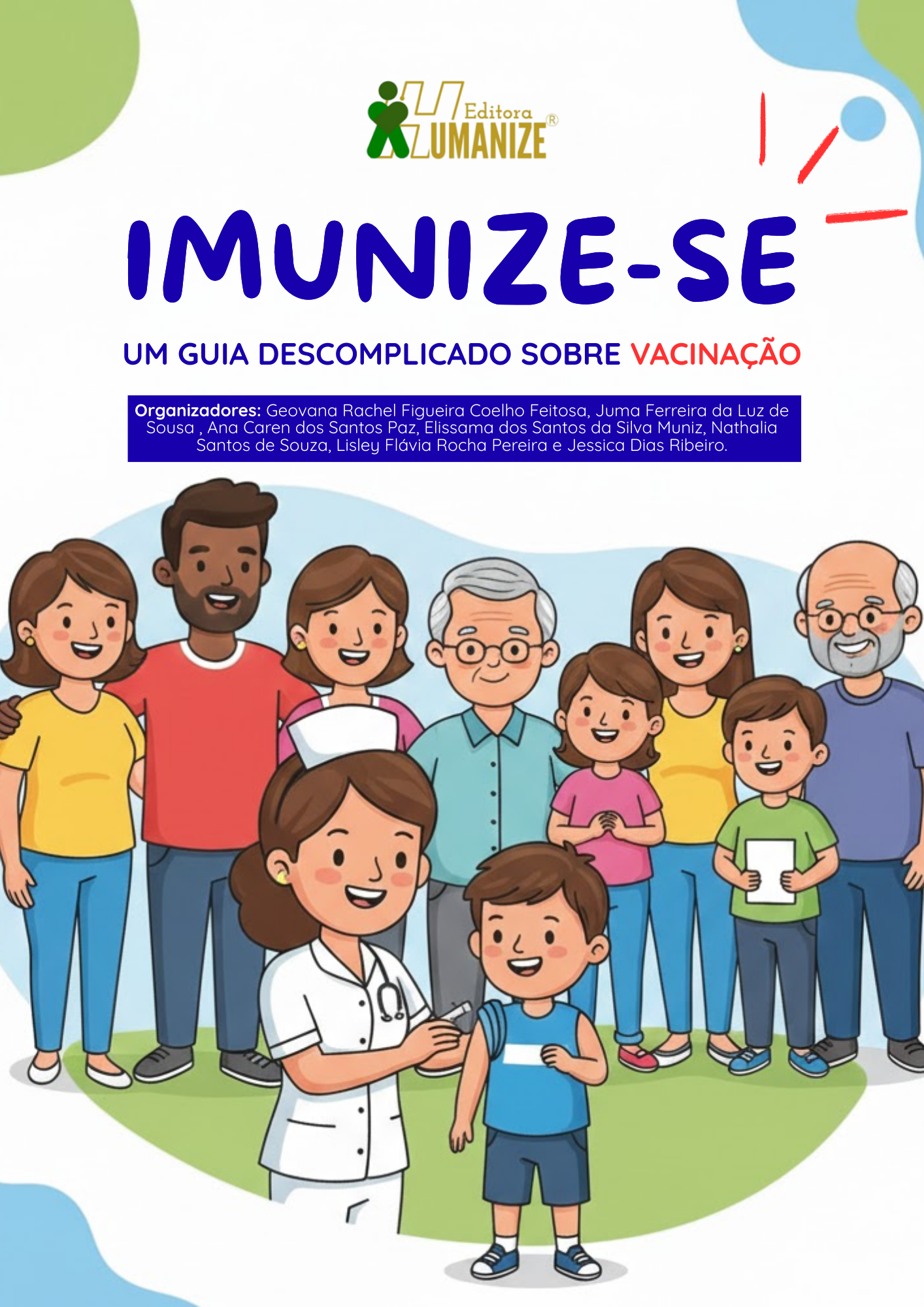 Capa CARTILHA EDUCACIONAL: IMUNIZE-SE