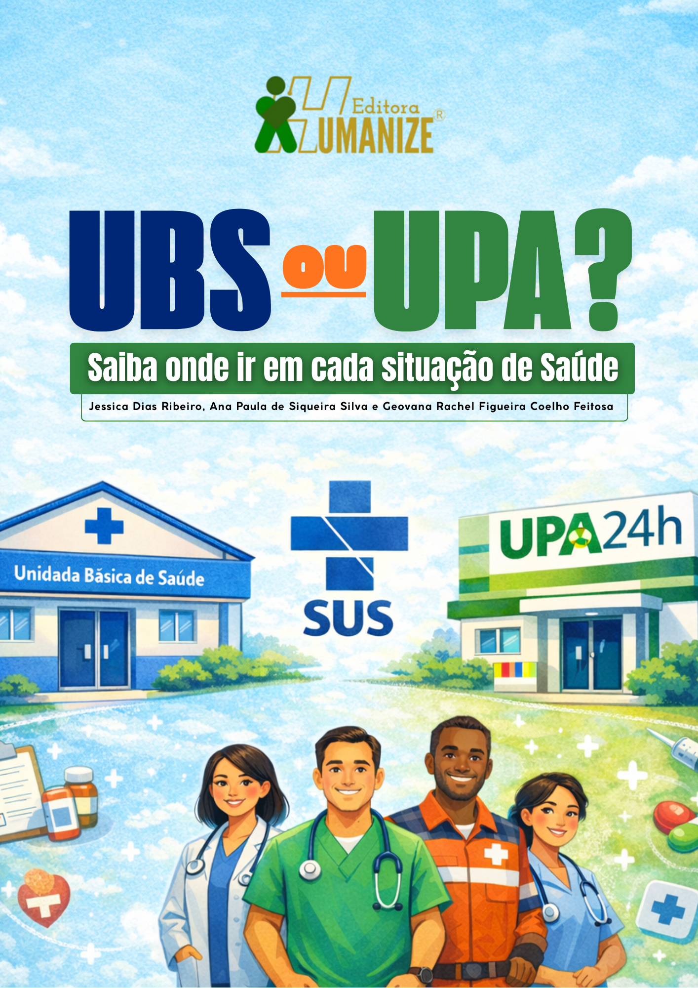 Capa CARTILHA EDUCACIONAL: UBS OU UPA