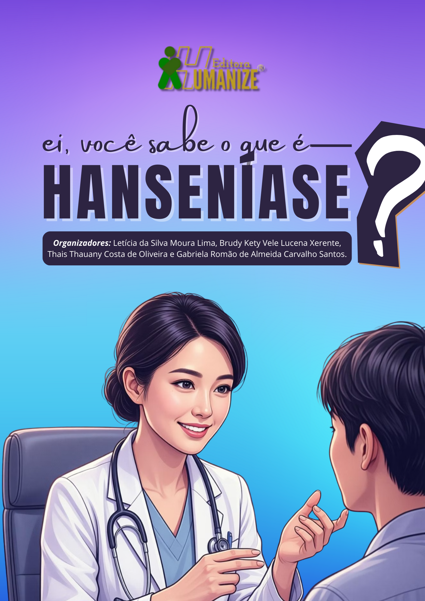 Capa CARTILHA EDUCACIONAL: HANSENÍASE