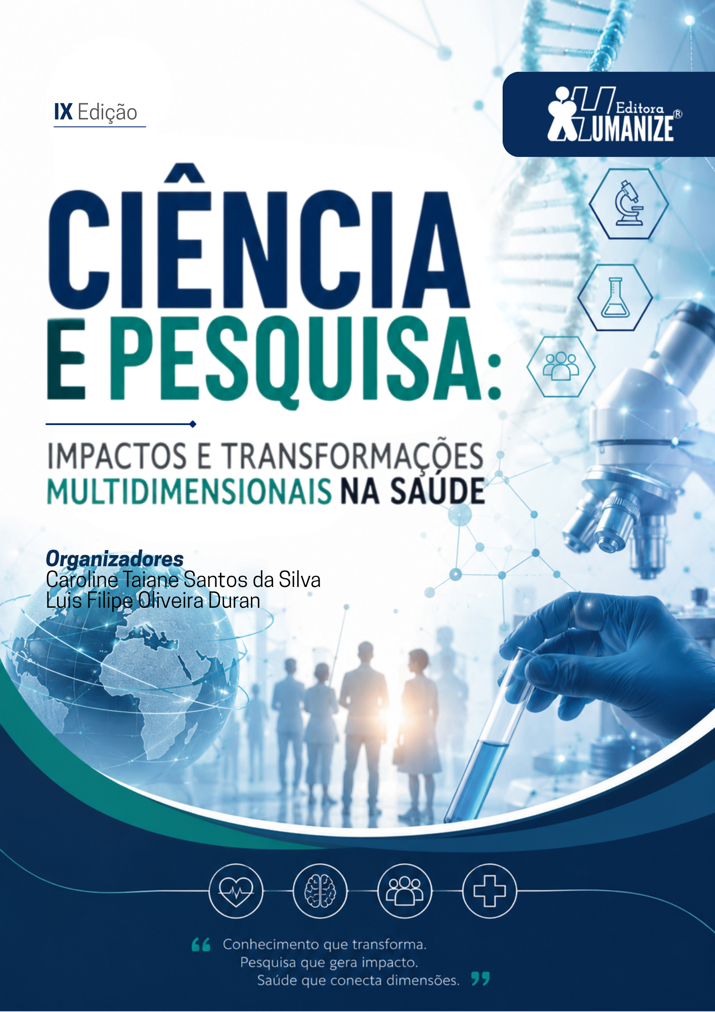 Capa do Livro Ciência e Pesquisa