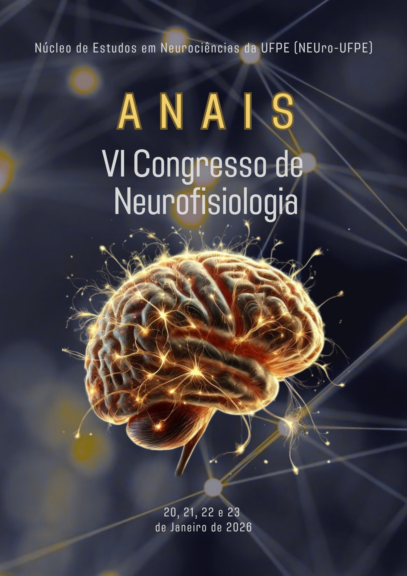 Capa dos Anais do VI Congresso de Neurofisiologia