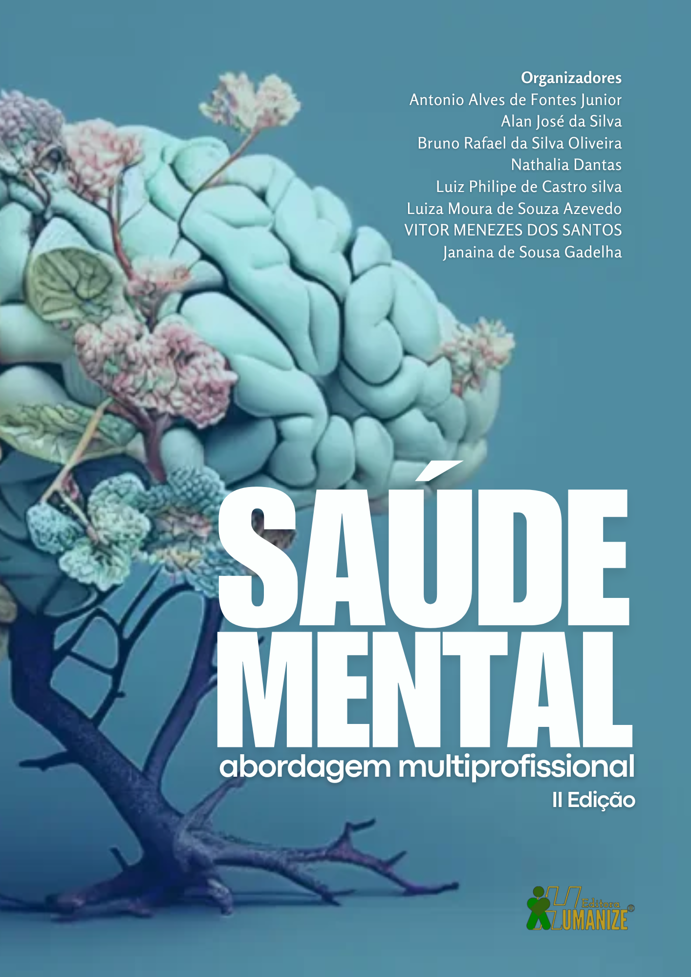Capa do Livro ASPECTOS DA SAÚDE MENTAL: ABORDAGEM MULTIPROFISSIONAL- II ED