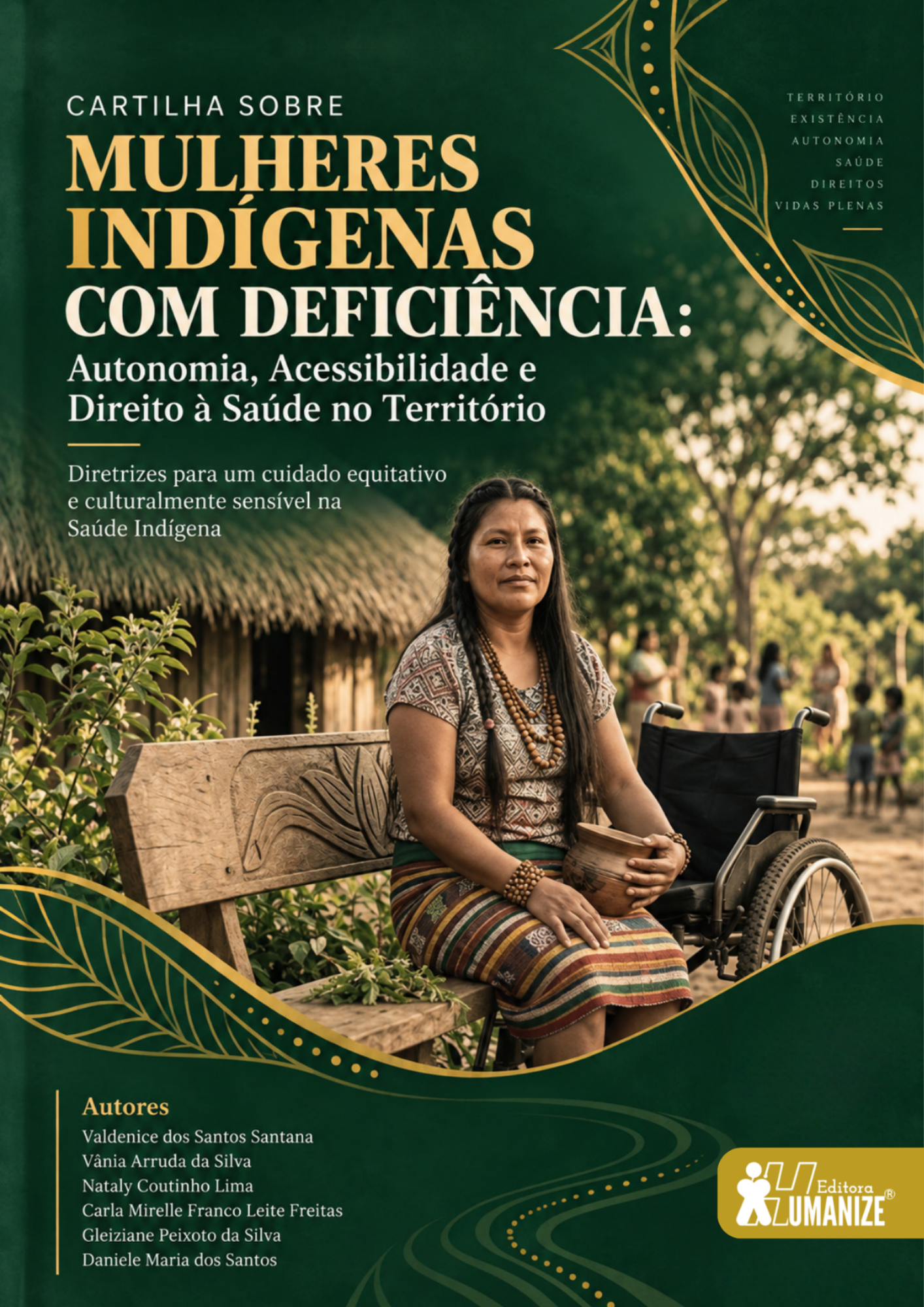 Capa da cartilha MULHERES INDÍGENAS COM DEFICIÊNCIA