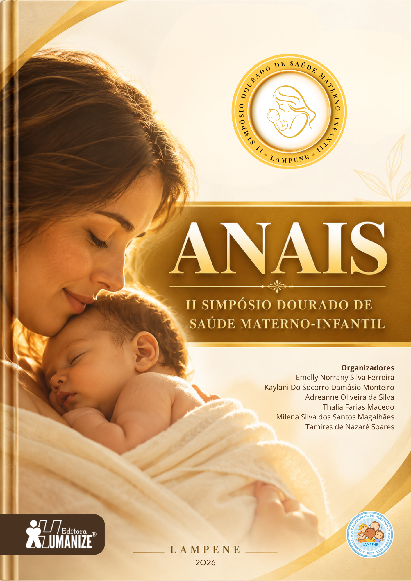 Capa dos Anais do II Simpósio Dourado de Saúde Materno-Infantil