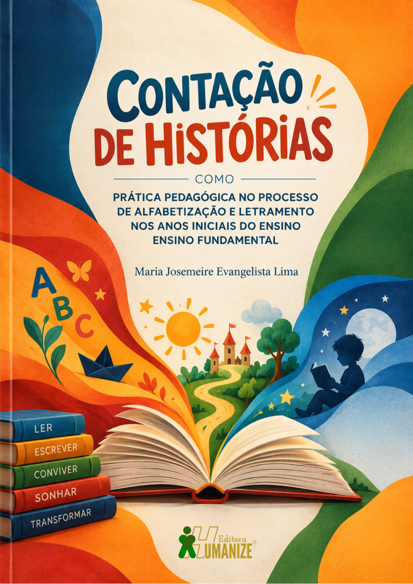 Capa da livro CONTAÇÃO DE HISTÓRIAS
