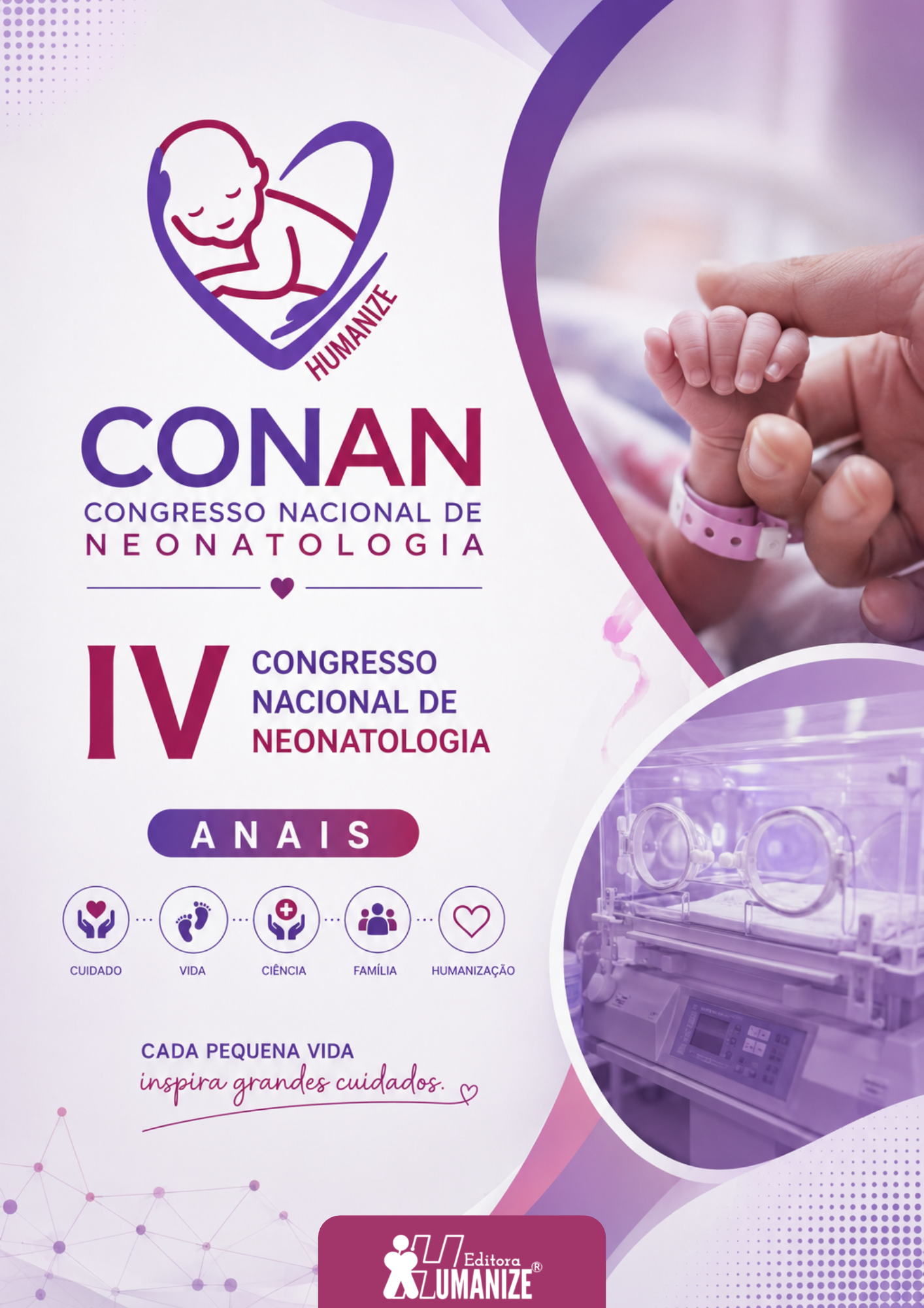 Capa dos Anais do IV Congresso Nacional de Neonatologia