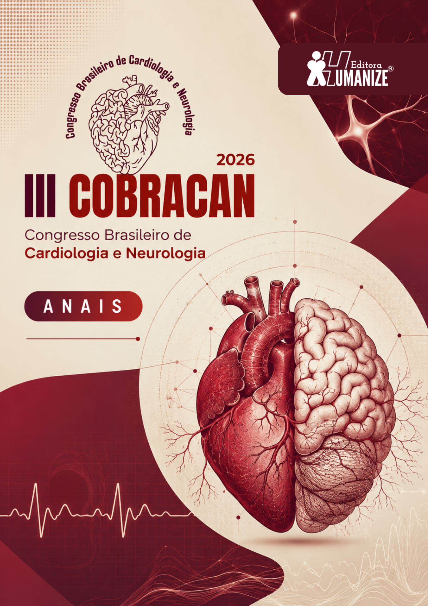 Capa dos Anais do III Congresso Brasileiro de Cardiologia e Neurologia