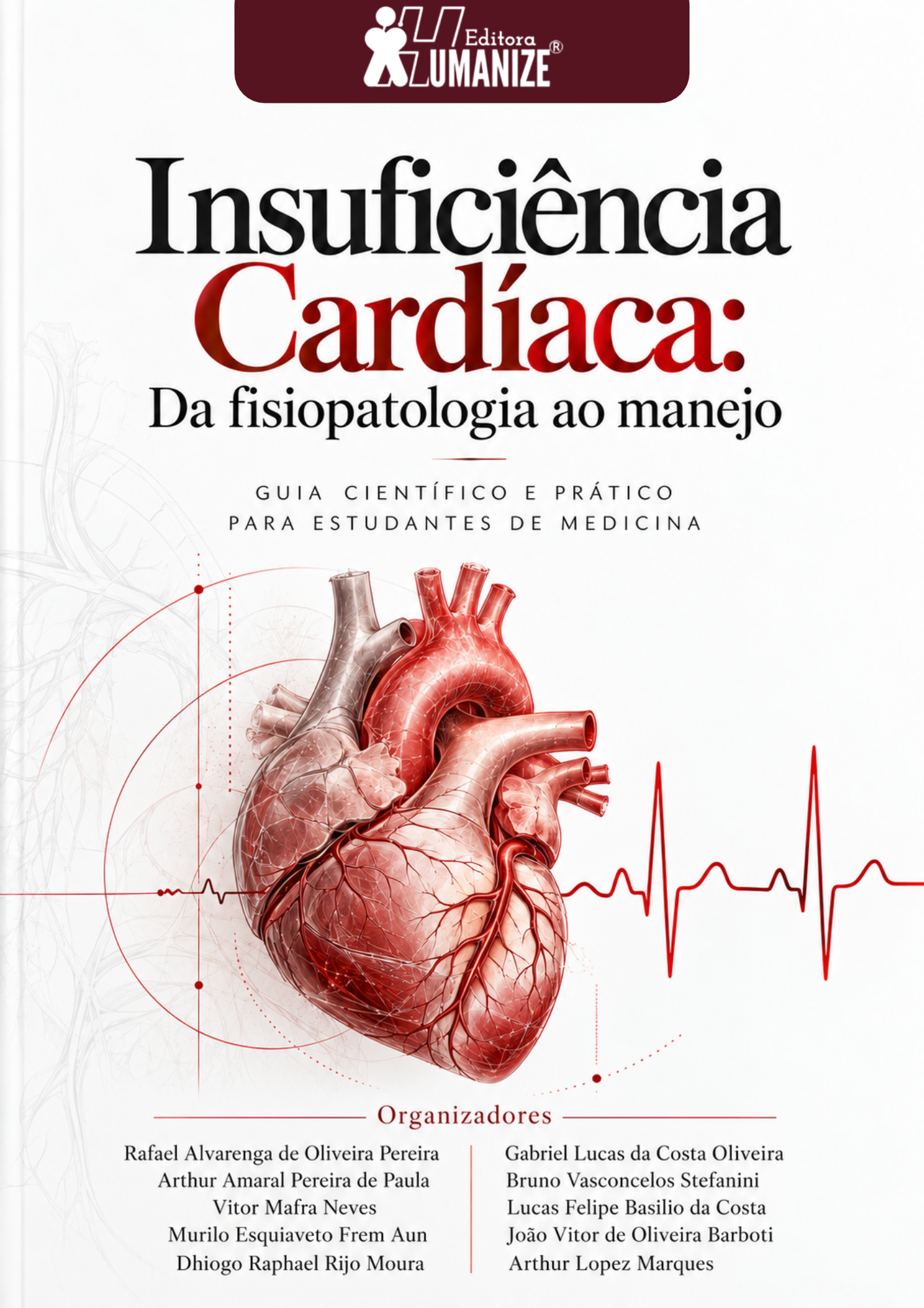 Capa do livro Insuficiência Cardíaca: Da fisiopatologia ao manejo